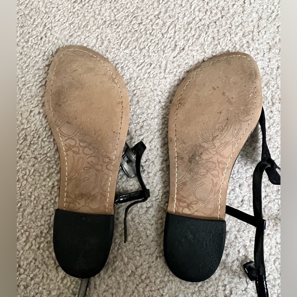 Snake skin faux print sandals - Picture 2 of 2